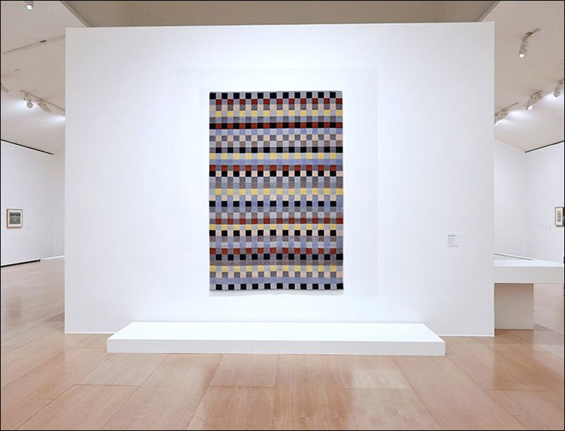 Anni Albers: Kinderzimmer Bauhaus Teppich.