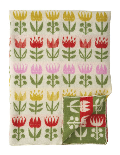 Klippan Wollplaid Tulip Eco-Wool Schweden