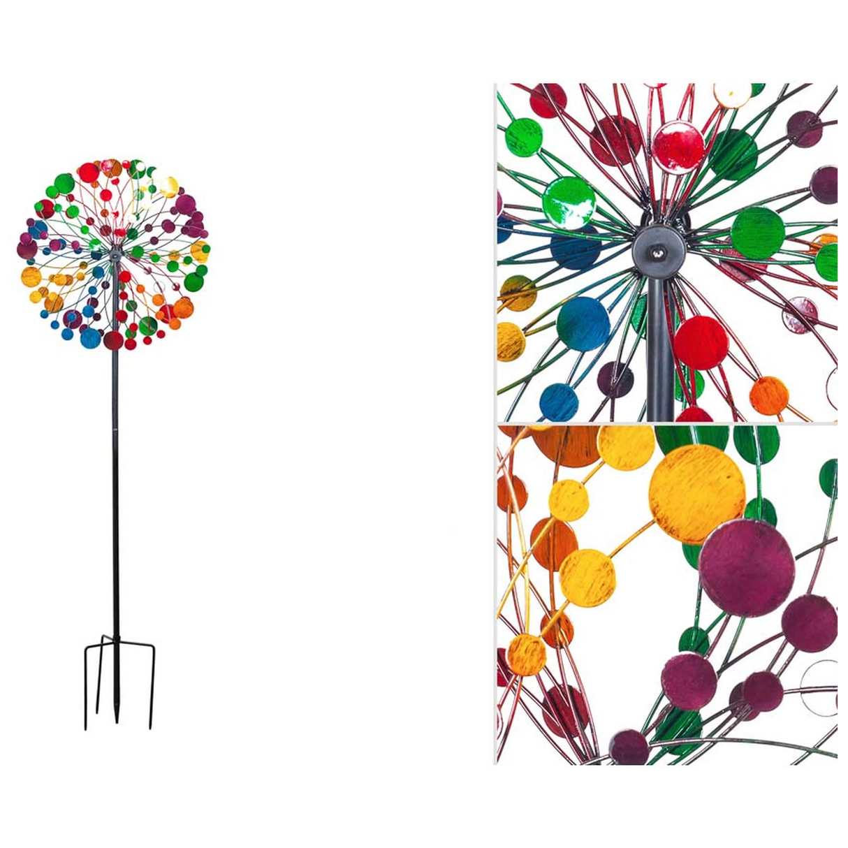 3D Windspiel Kinetic Art Kaleidoskop Deluxe