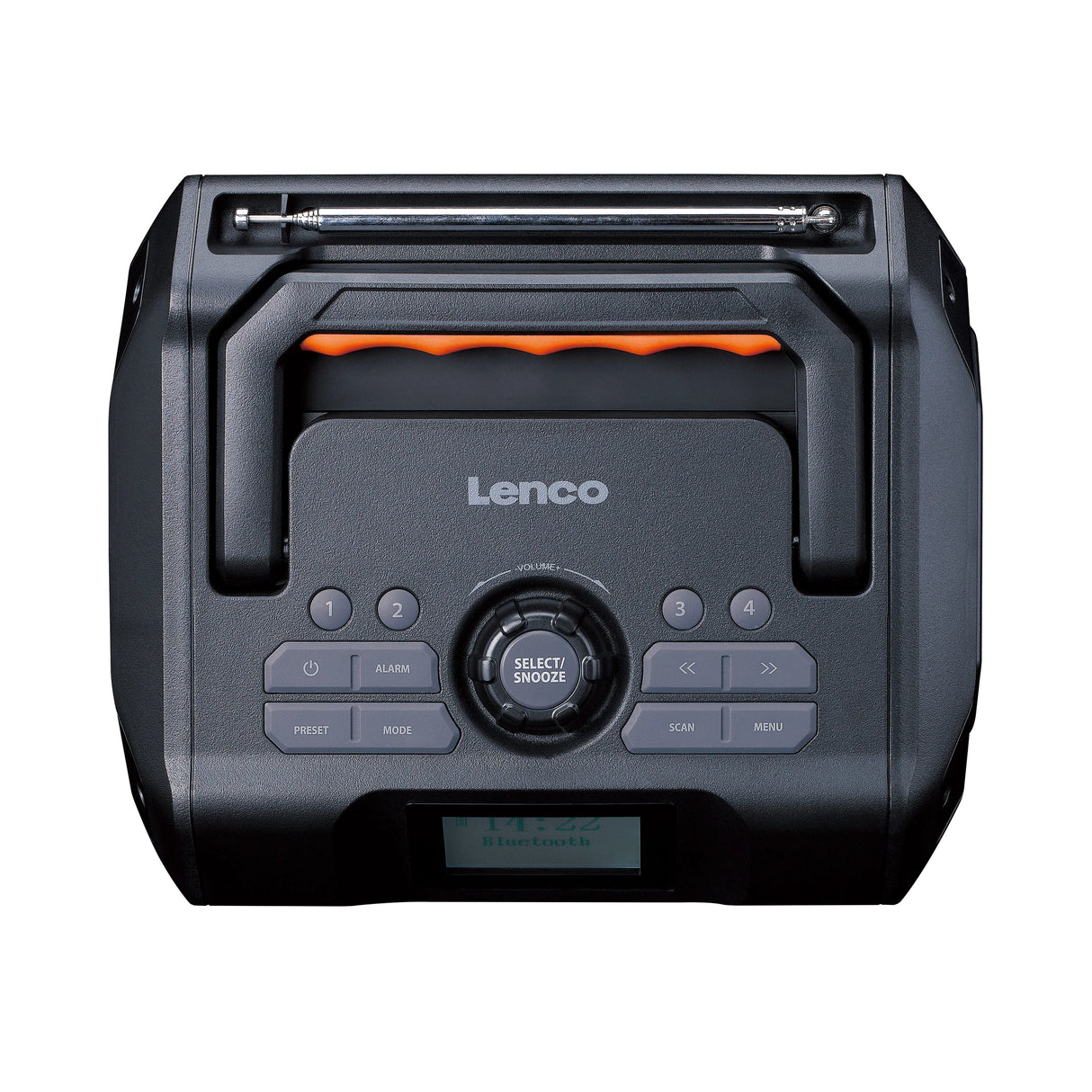 Lenco tragbares DAB+/FM-Radio für den Außenbereich mit Bluetooth