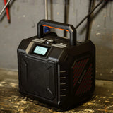 Lenco tragbares DAB+/FM-Radio für den Außenbereich mit Bluetooth