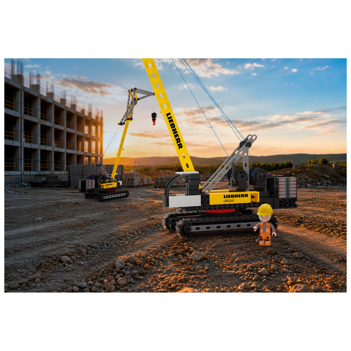 Fischertechnik Liebherr Raupenkran