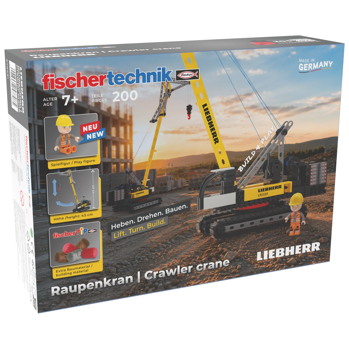 Fischertechnik Liebherr Raupenkran